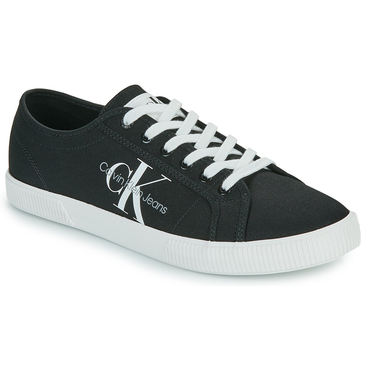 Calvin Klein Jeans  ESS VULCANIZED LOW LACEUP CS ML  Černá