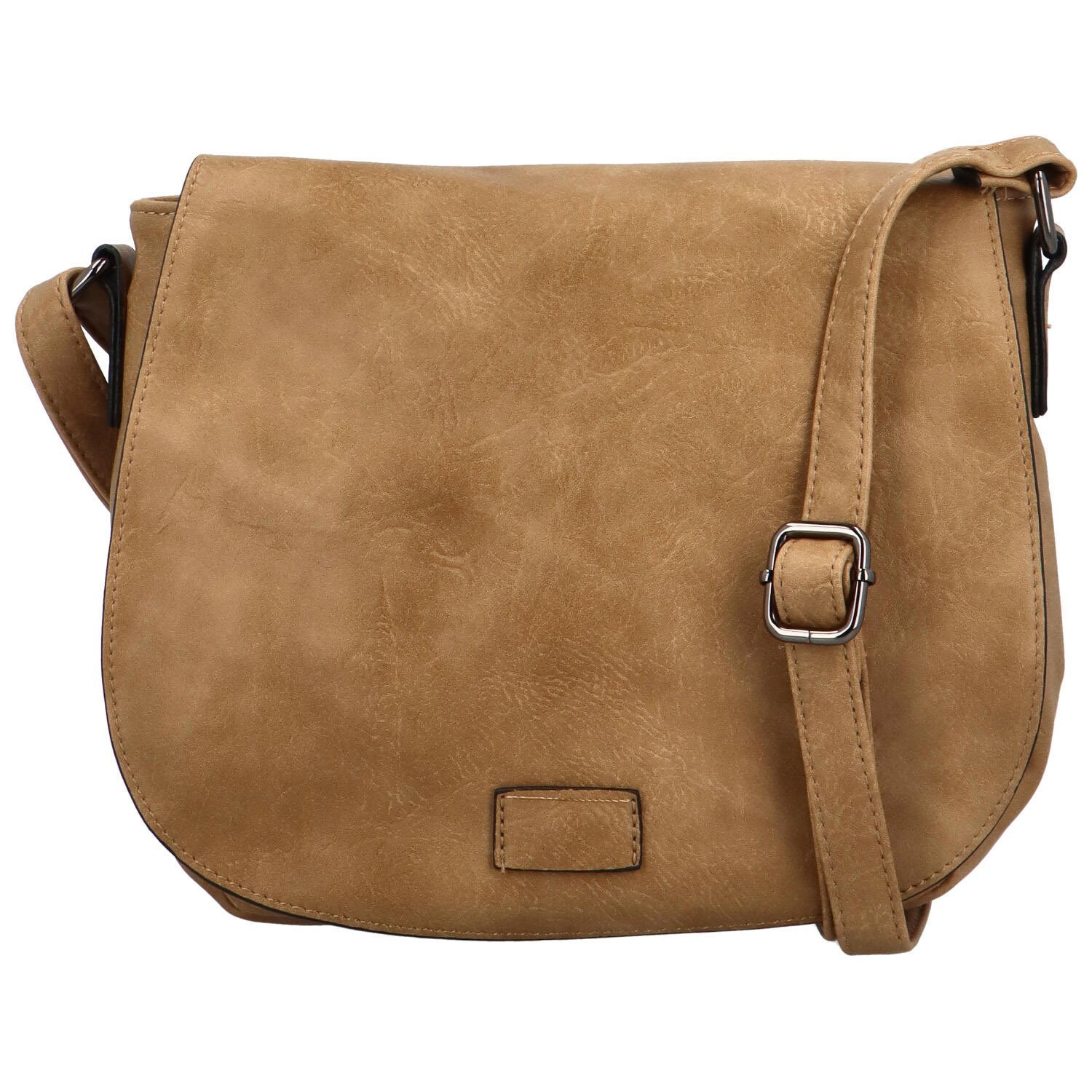 Menší dámská crossbody s velkou klopou Rashida, khaki