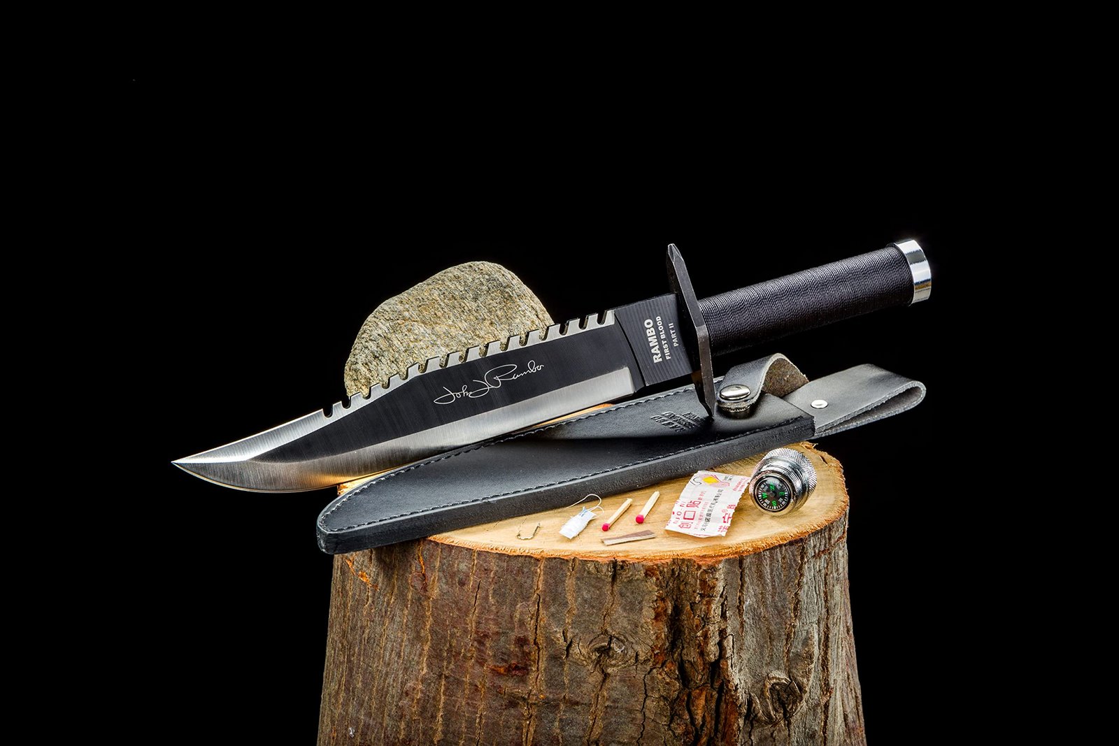 Taktický útočný nůž na přežití RAMBO First Blood Part II