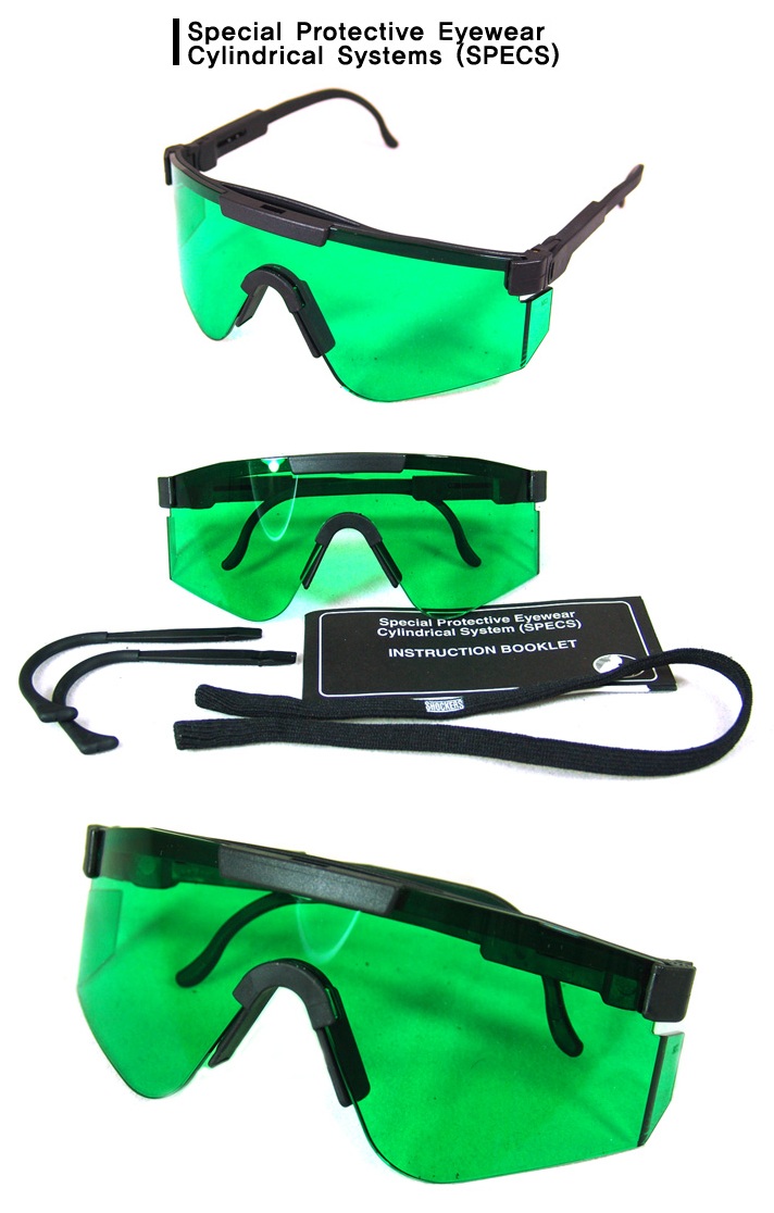 Brýle balistické zelené GREEN LASER US ARMY SPECTACLES Large originál