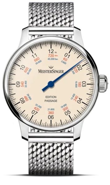 MeisterSinger Edition Passage - Náramek z pletené oceli