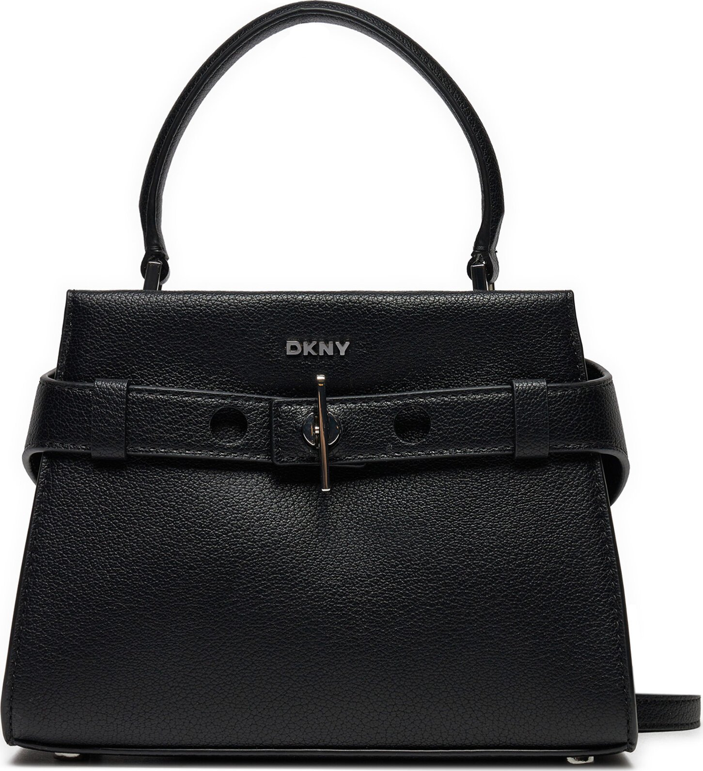 Kabelka DKNY Bleeker Sm Satchel R41DKC49 Black/Silver BSV