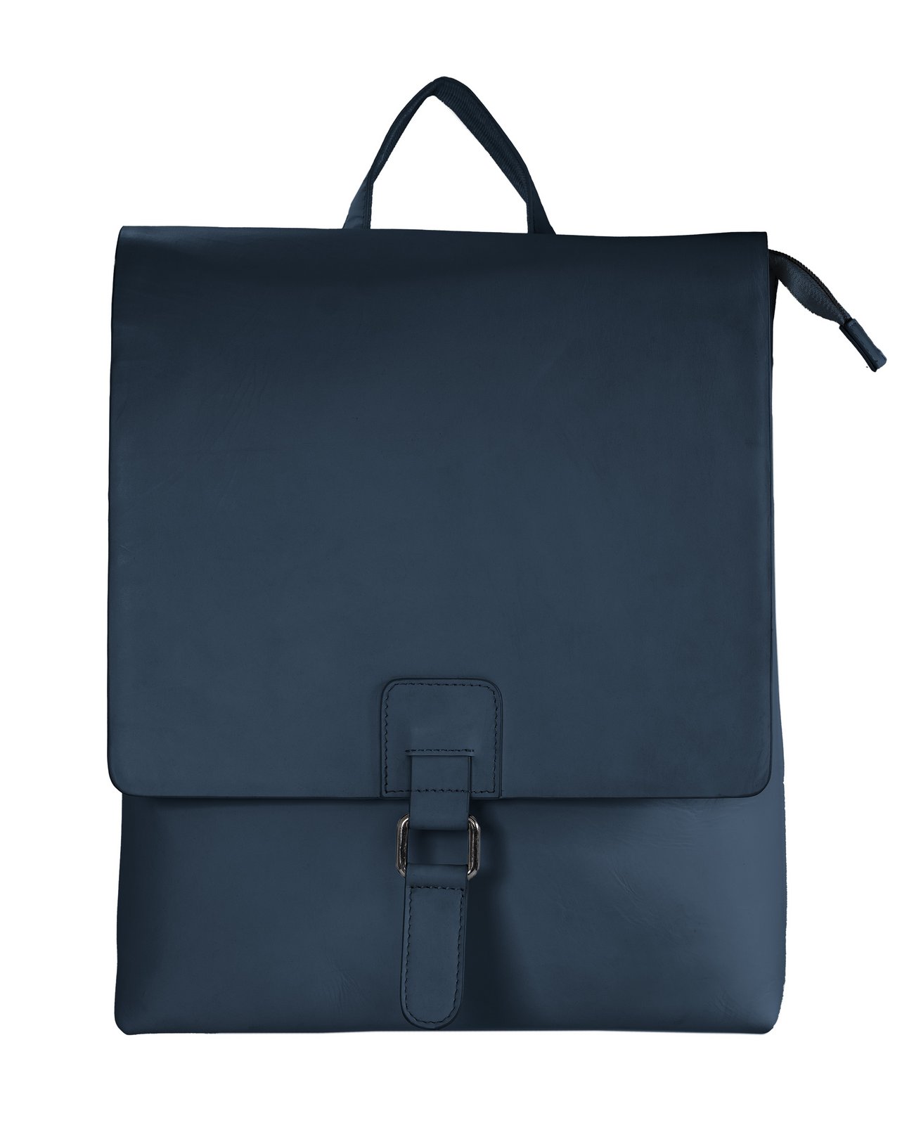 T.B.P. T.B.P. Kožený dámský batoh 33 x 33 cm - navy - 8L