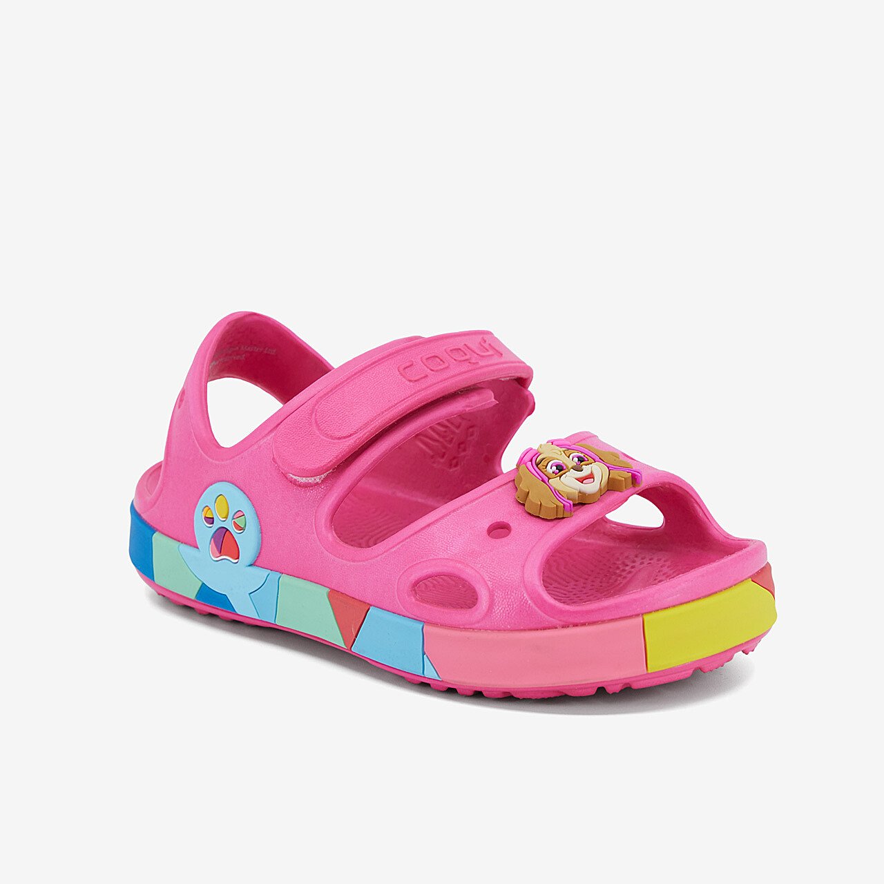 Dětské sandály COQUI YOGI Paw Patrol Skye růžové + Amulet Fusakle