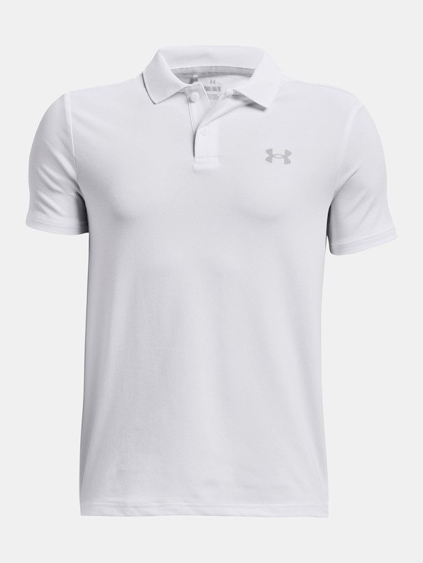 Under Armour UA Performance Polo triko dětské Bílá