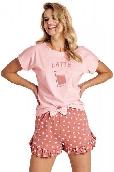 Taro Frankie 3126 02 růžové Dámské pyžamo XL růžová