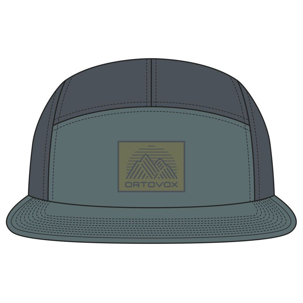 Kšiltovka Ortovox Mtn Stripe Cap Barva: šedá