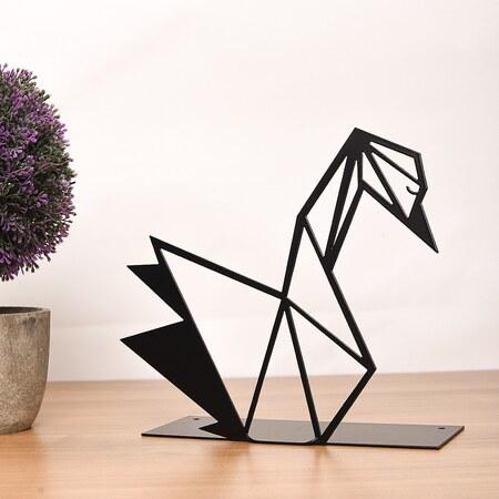 Aberto Design Decorative Object Swan - Black