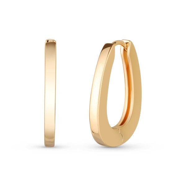 Náušnice z obecného kovu bez kamene M31-483-264870-0000