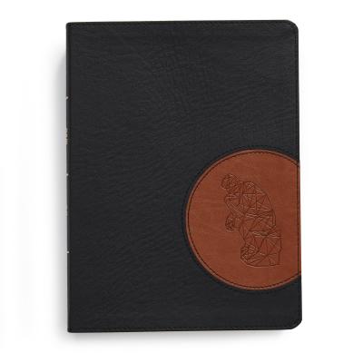 CSB Apologetics Study Bible for Students, Black/Tan Leathertouch: Black Letter, Teens, Study Notes and Commentary, Ribbon Marker, Sewn Binding, Easy-T (Csb Bibles by Holman)(Imitation Leather)
