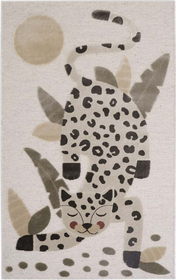 Béžový dětský koberec 80x125 cm Little Jaguar – Nattiot