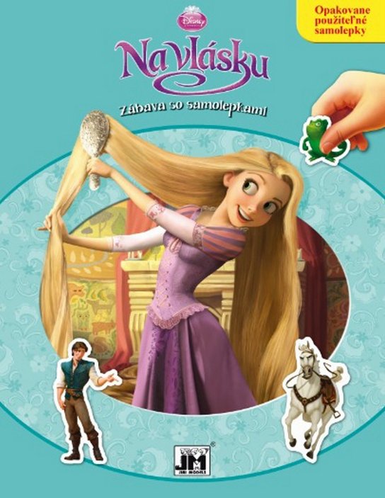 Zábava so samolepkami Na vlásku