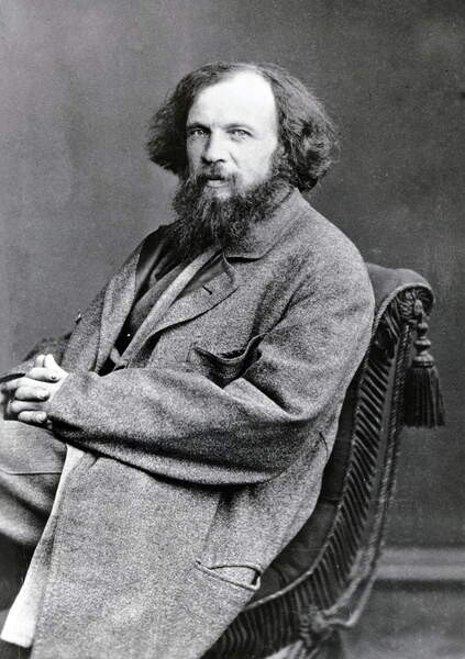 Russian Photographer, Umělecká fotografie Dmitri Ivanovich Mendeleev, Russian Photographer,, (26.7 x 40 cm)