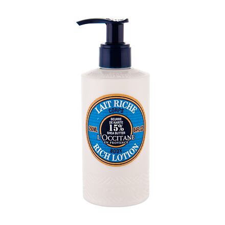 L'Occitane Shea Butter tělové mléko s bambuckým máslem 250 ml pro ženy