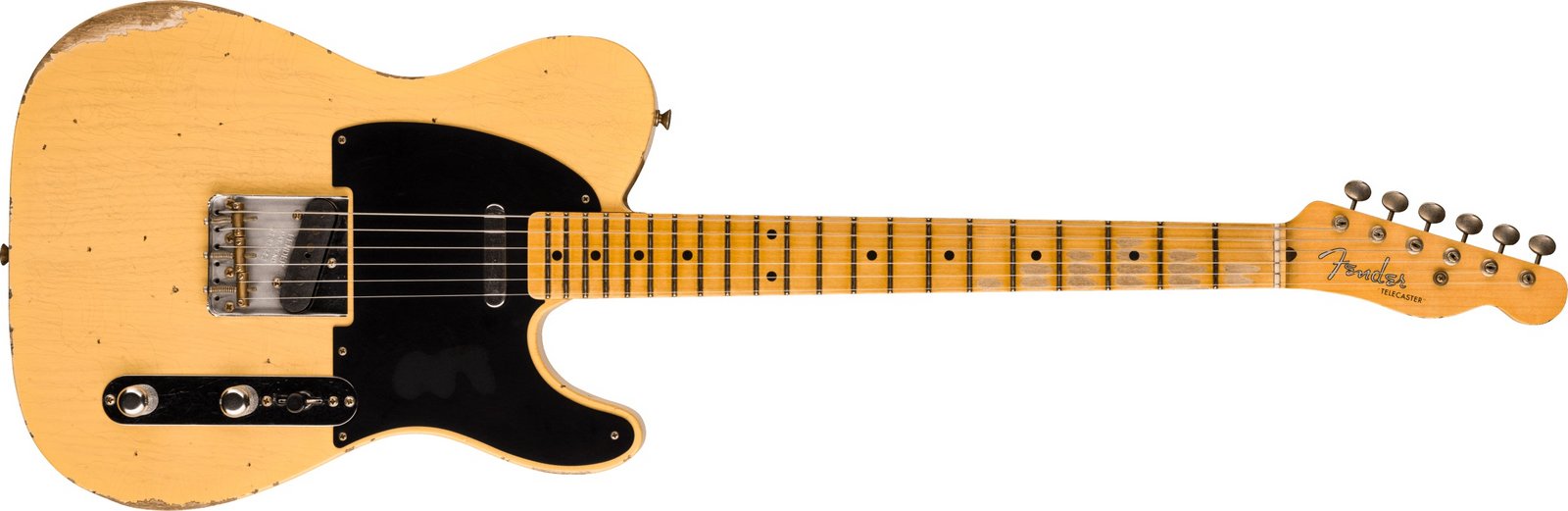 Fender Custom Shop 1954 Telecaster Relic Aged Nocaster Blonde