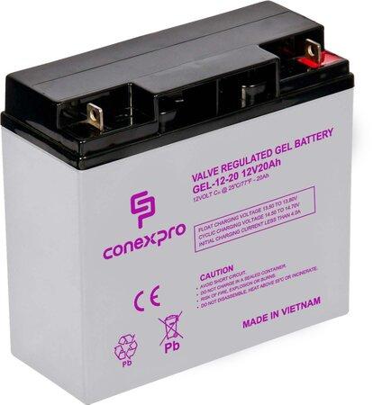 Baterie Conexpro GEL-12-20 GEL, 12V/20Ah, T12-M5, Deep Cycle , GEL-12-20