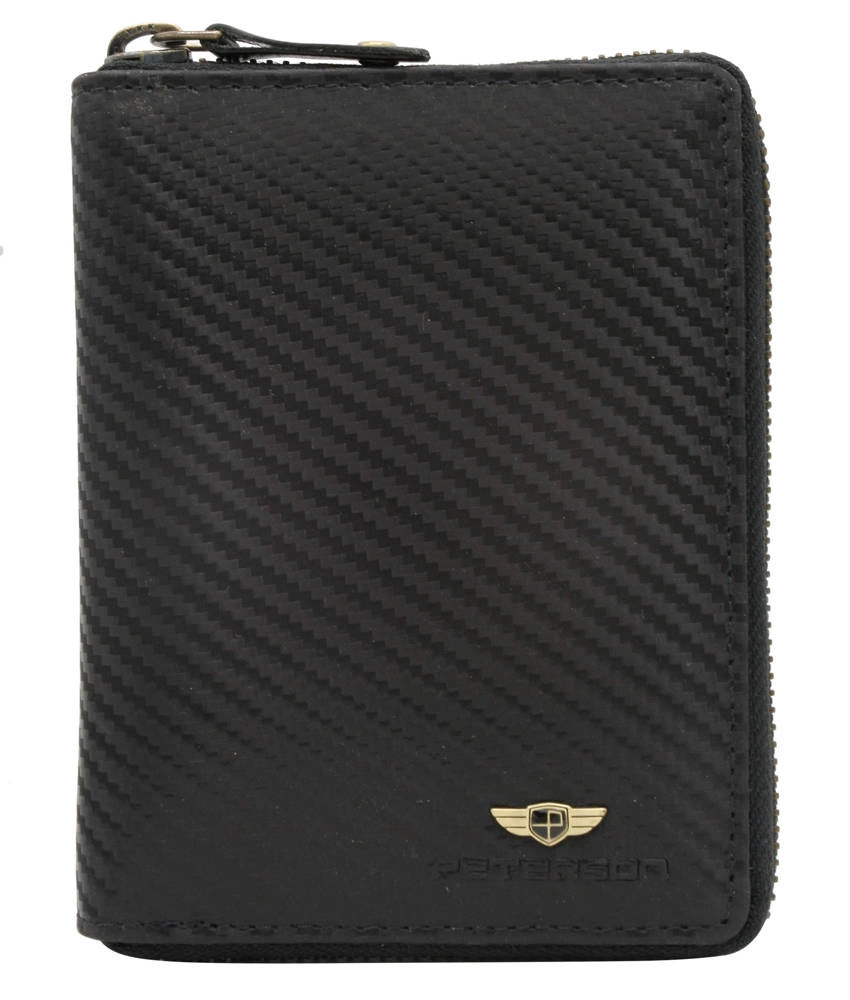 Peterson Pánská kožená peněženka Urdjaar černá One size