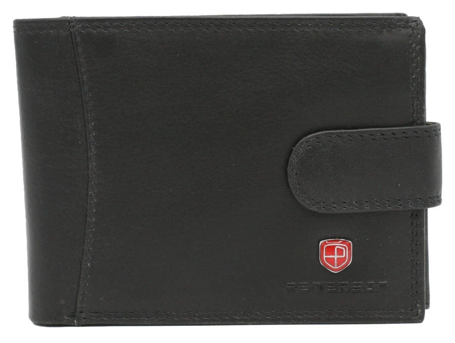 Peterson Pánská kožená peněženka Chruhn černá One size