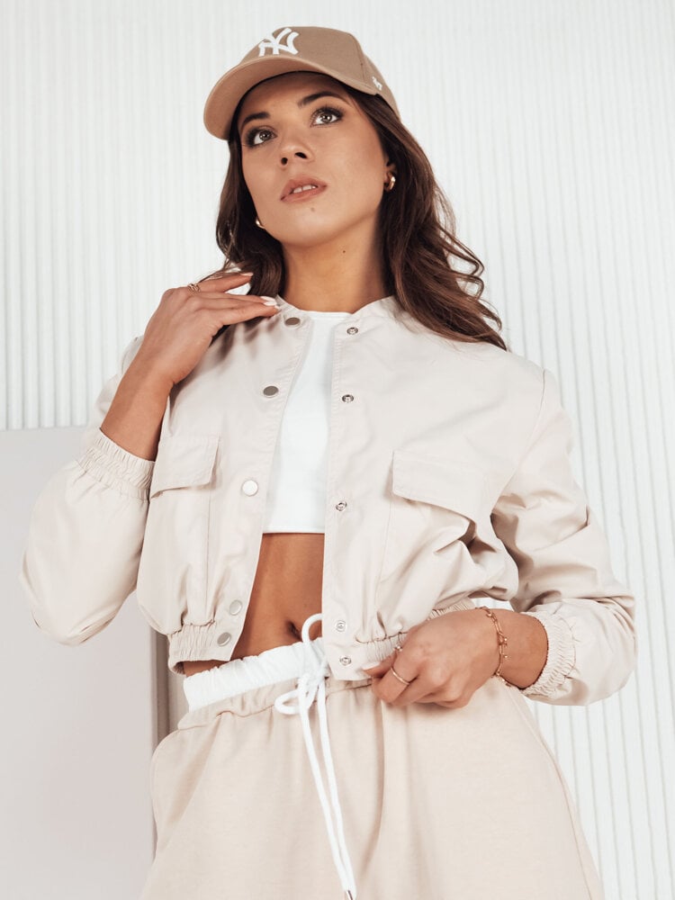 Dámská přechodná bunda KADYS coffee Dstreet