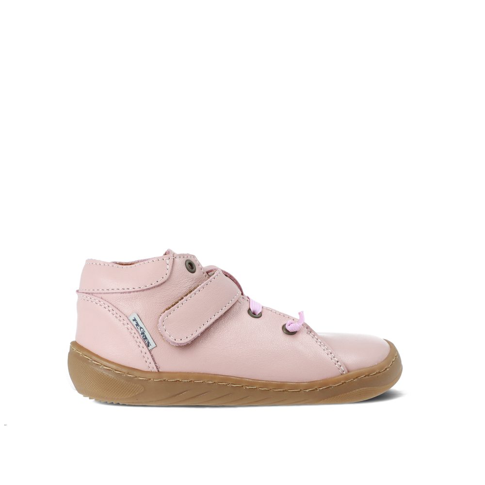 PEGRES CELOROČKY Skinny SBF62 Růžová | Dětské celoroční barefoot boty - 23