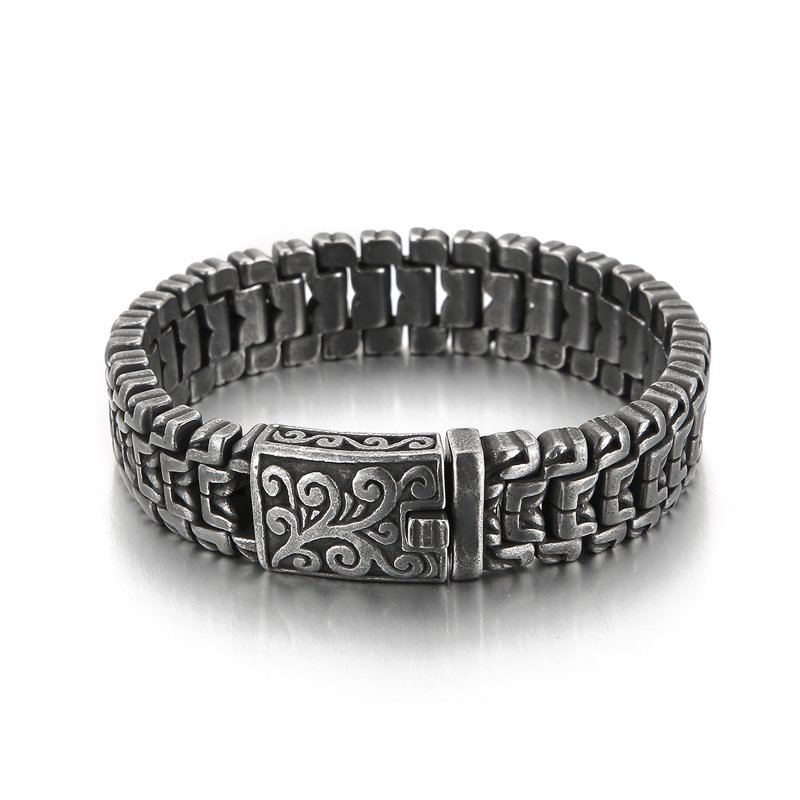 Royal Fashion pánský náramek KB151160-KJX Velikost: 20 cm