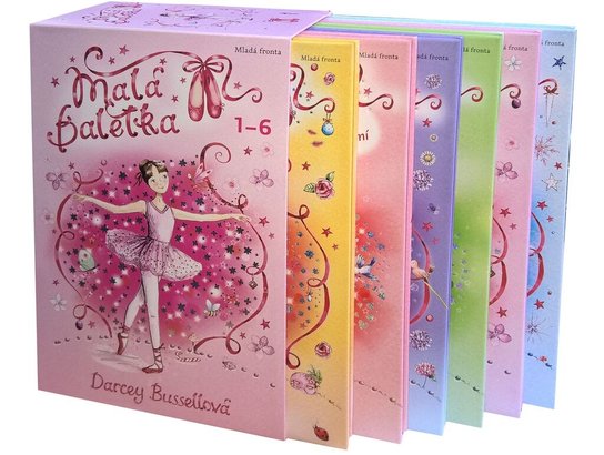 Balíček 6ks Malá baletka 1-6 díl v boxu