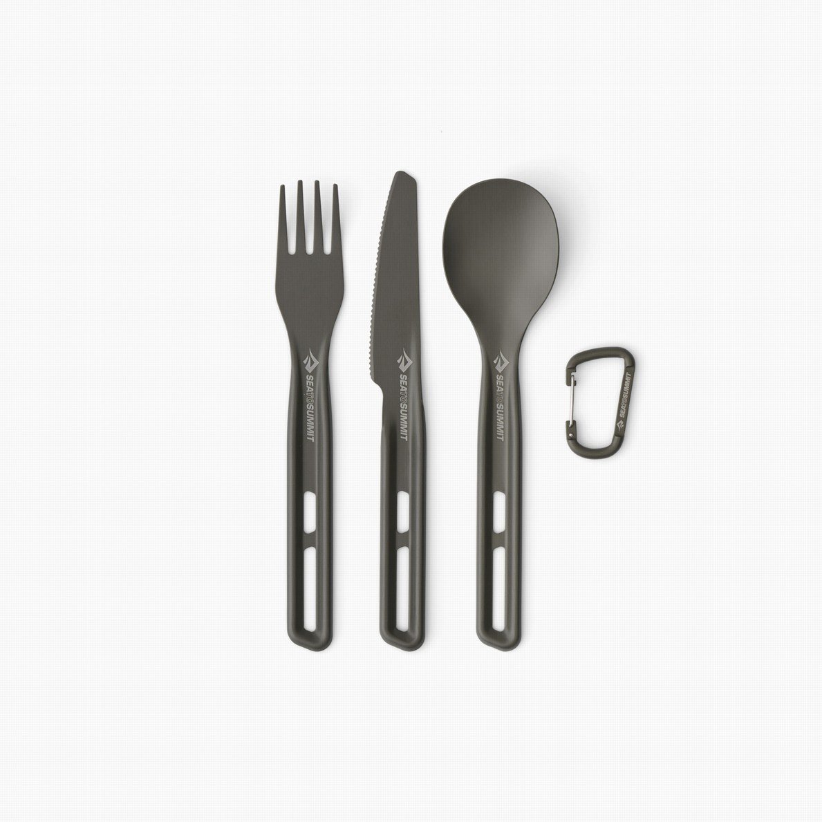 Sada příborů Sea to Summit Frontier UL Cutlery Set 3 Piece Barva: šedá