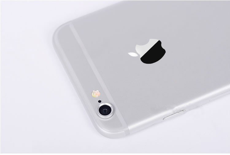 Ochranný kroužek pro kameru iPhone 6 Plus - střibrný