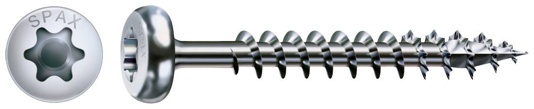 SPAX 0201010500705 šroub do dřeva 5 mm 70 mm #####T-STAR plus ocel #####WIROX 200 ks