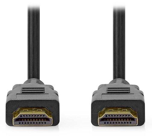 NEDIS Ultra High Speed HDMI kabel/ konektor HDMI - konektor HDMI/ 8K@60Hz/ pozlacené/ PVC/ černý/ 3m, CVGL35000BK30