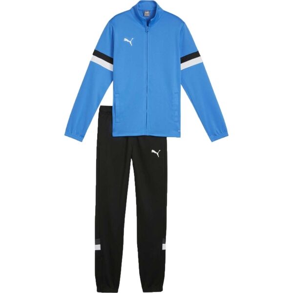 Puma TEAMRISE TRACKSUIT JR Dětská tepláková souprava, modrá, velikost