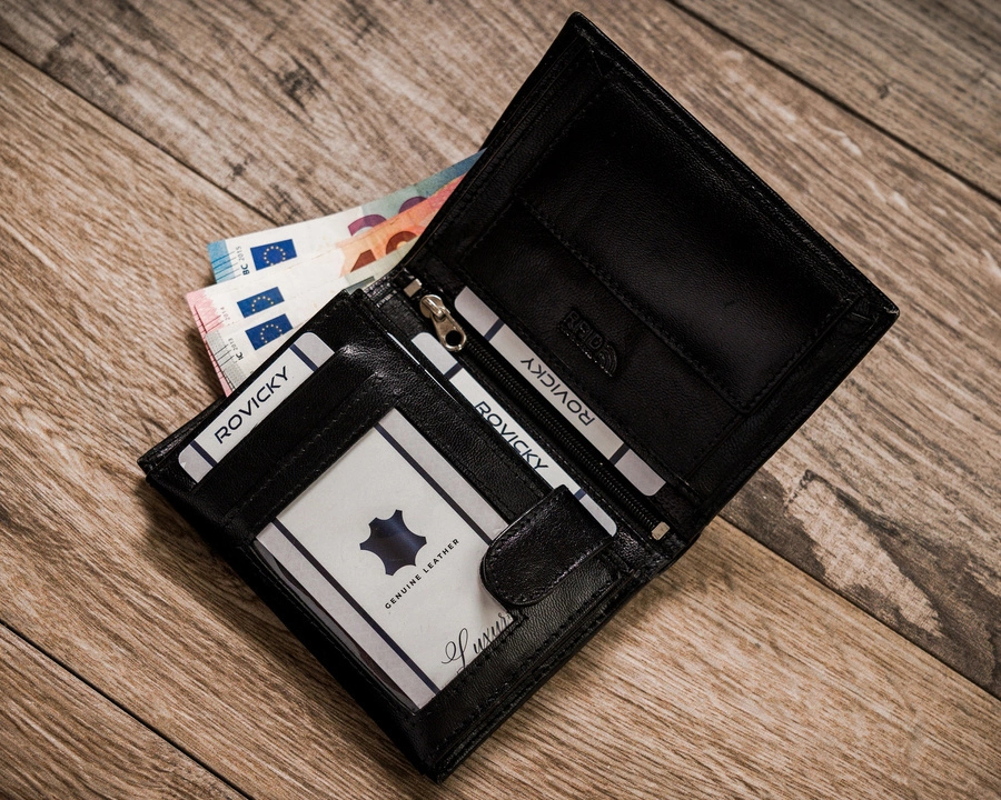Rovicky Pánská kožená peněženka Nokichi černá One size