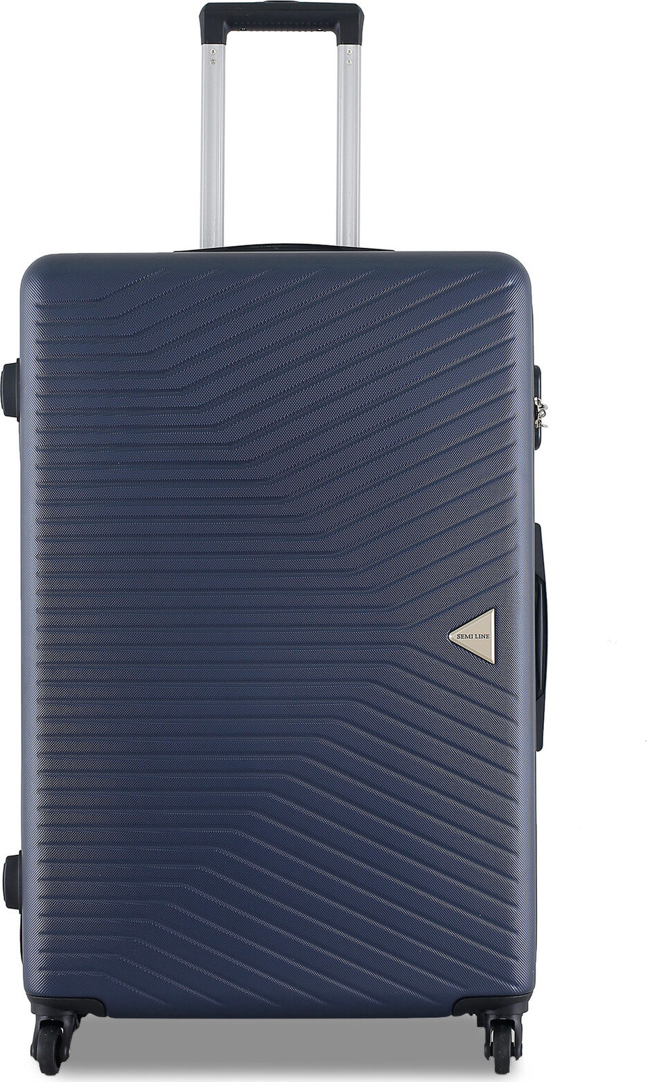 Velký kufr Semi Line T5691-3 Niebiesko/Fioletowy