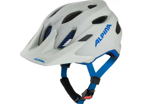 Alpina Carapax JR. cyklistická přilba Smoke/Grey Blue Matt vel. 51-56 cm