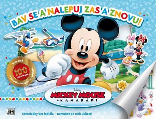 Bav se a nalepuj zas a znovu! Mickeyho klubík
