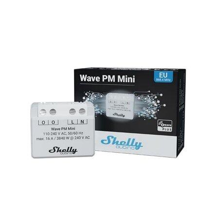 Shelly Qubino Wave PM Mini - modul pro měření spotřeby do 16A (Z-Wave)