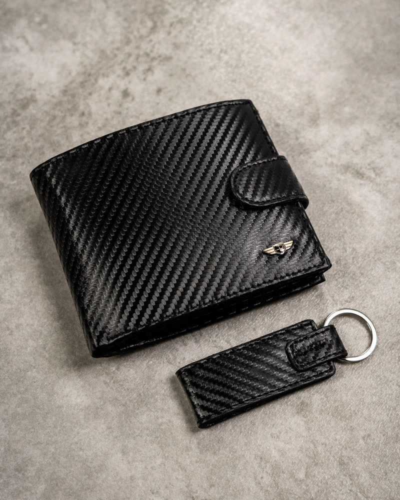 Peterson Pánská kožená peněženka Wasako černá One size