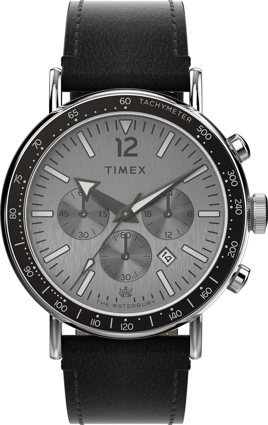 Hodinky Timex Waterbury Standard TW2W47400 Silver/Black