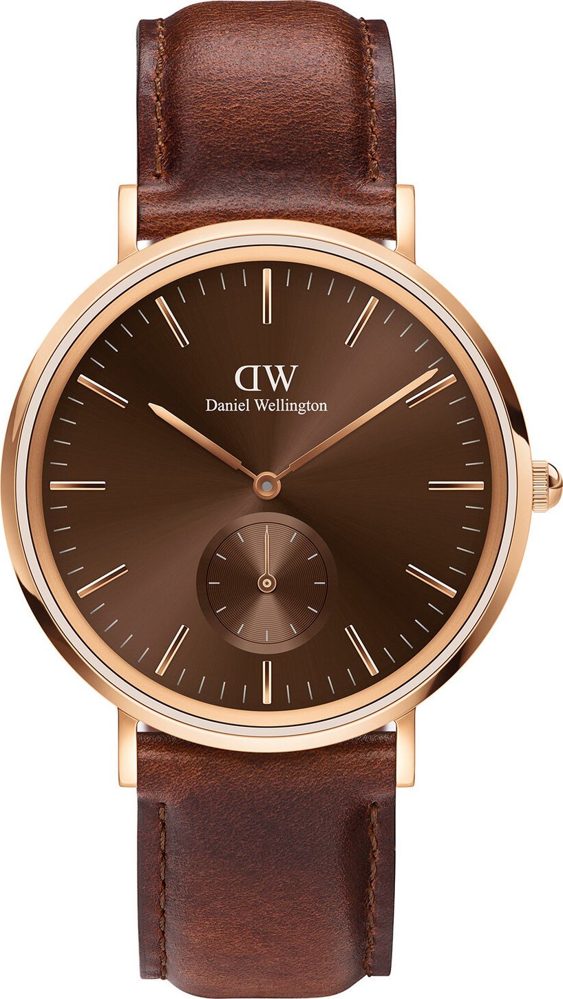 Hodinky Daniel Wellington Classic Multi-Eye St Maves Amber DW00100707 Brown