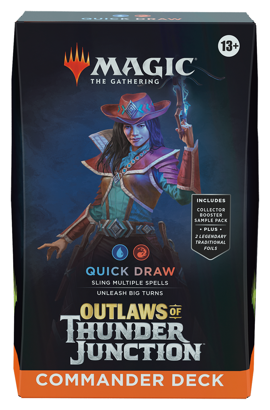 Wizards of the Coast Magic The Gathering - Outlaws of Thunder Junction Commander Deck Varianta: Quick Draw