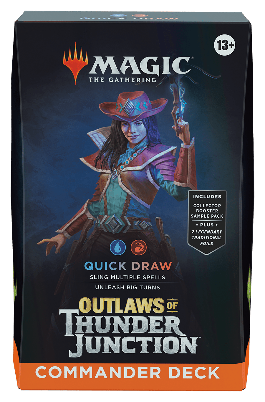 Wizards of the Coast Magic The Gathering - Outlaws of Thunder Junction Commander Deck Varianta: Quick Draw