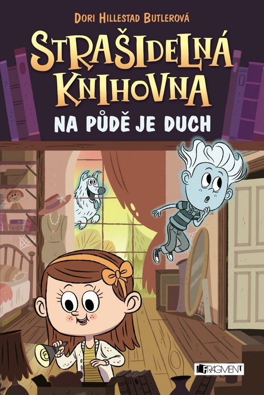 Strašidelná knihovna Na půdě je duch