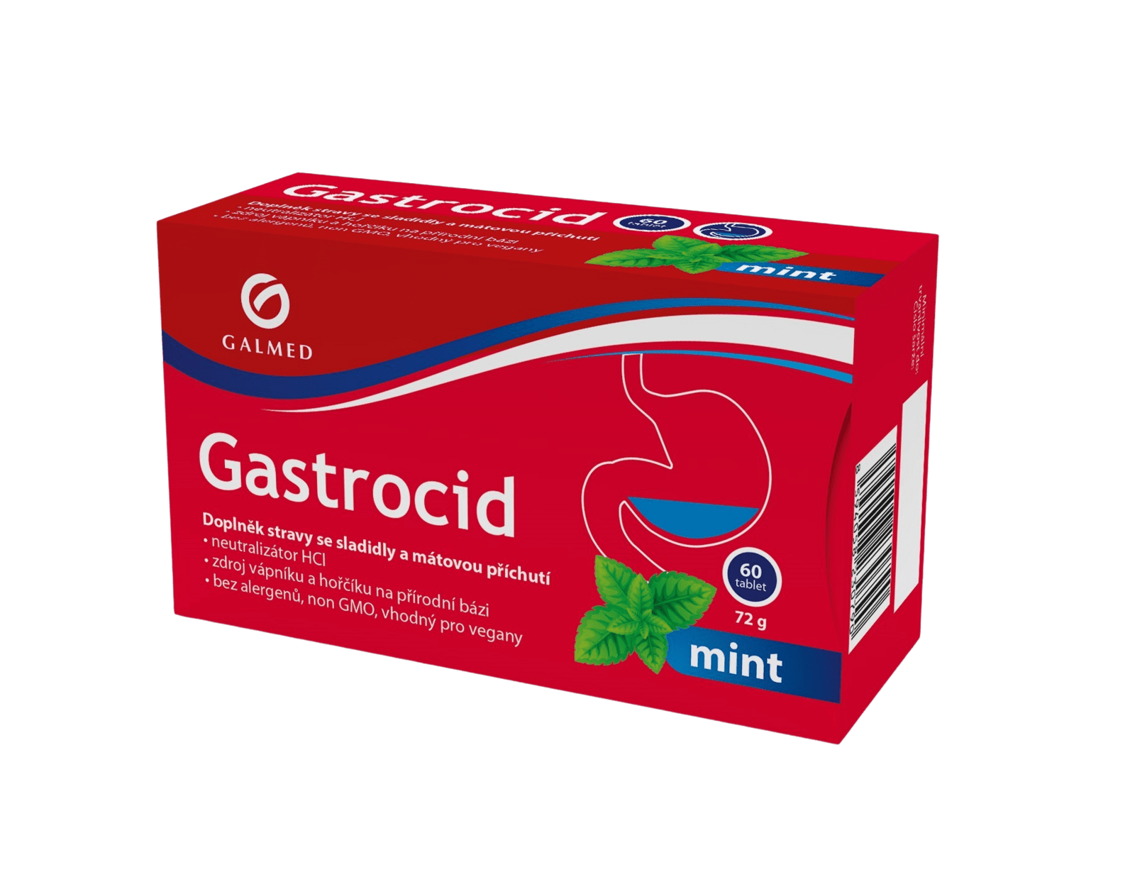 Gastrocid Mint Tbl.60 Galmed