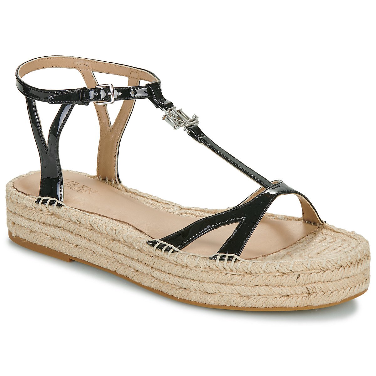 Lauren Ralph Lauren  PAYTON-ESPADRILLES-FLAT  Černá