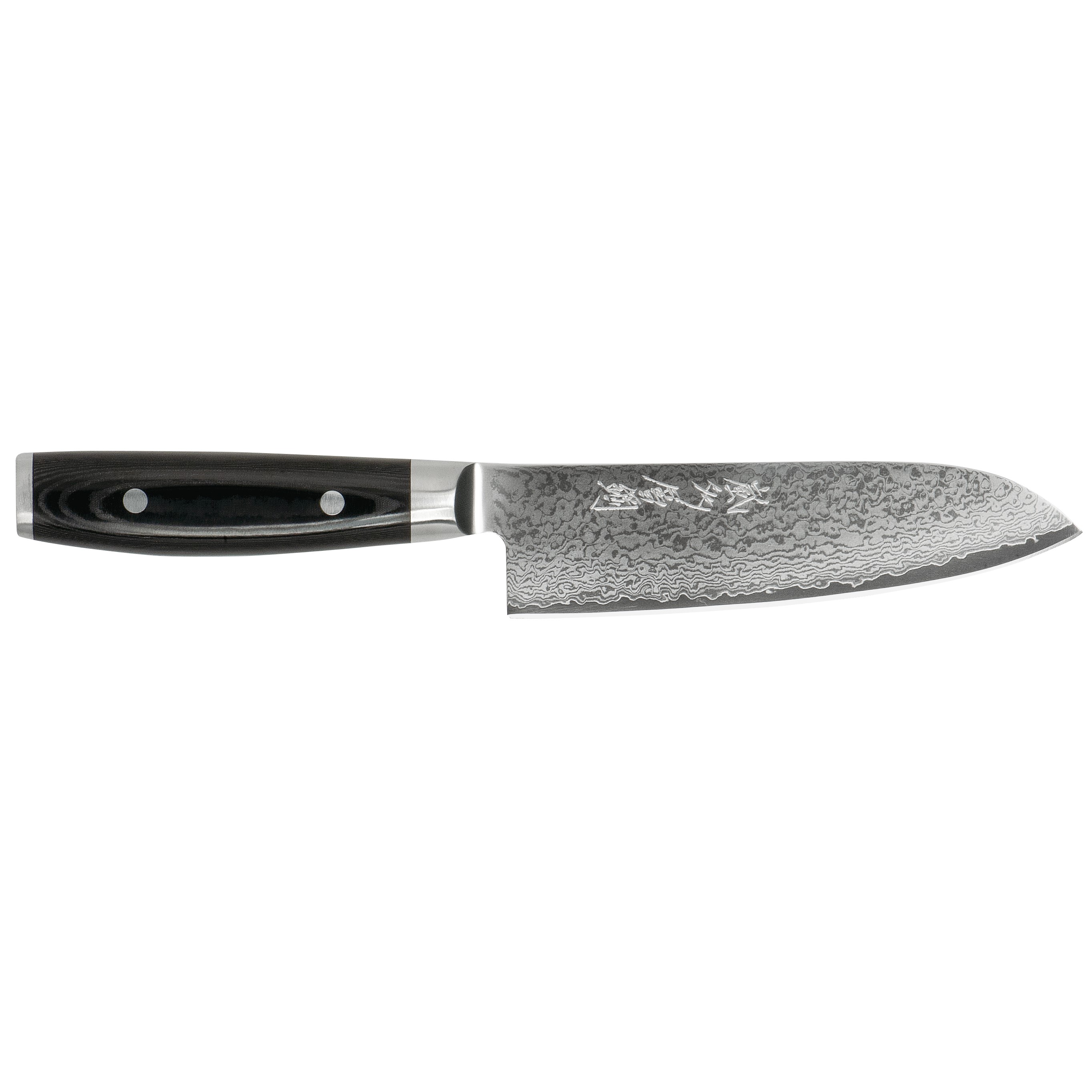 Santoku nůž RAN PLUS 16,5 cm, černá, Yaxell
