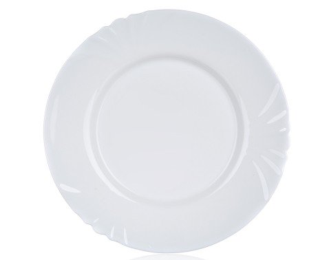 Mělký talíř Cadix 25 cm, bílý