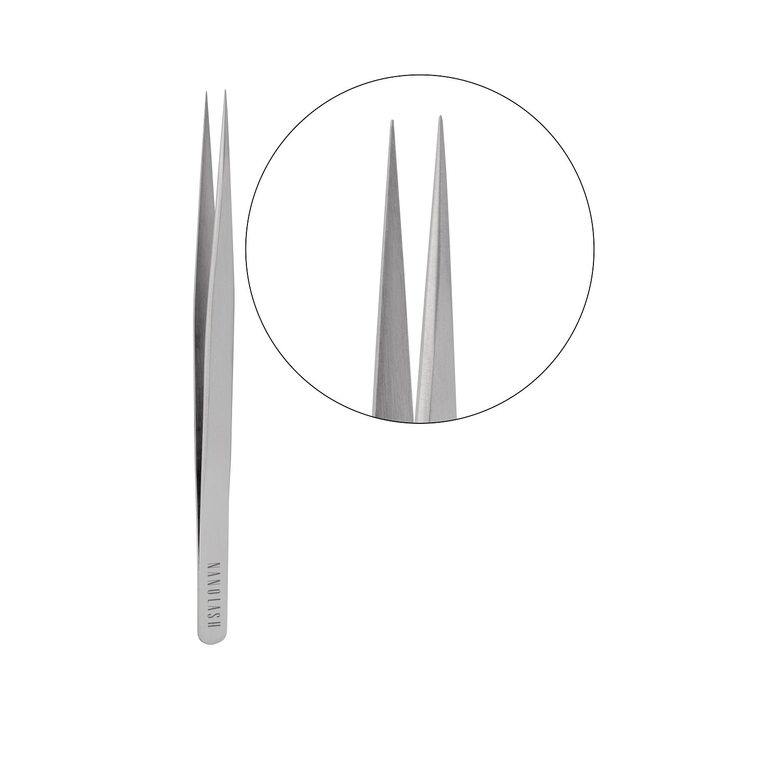 Nanolash Eyelash Tweezers Pointed Pinzeta na oddělování řas 1ks