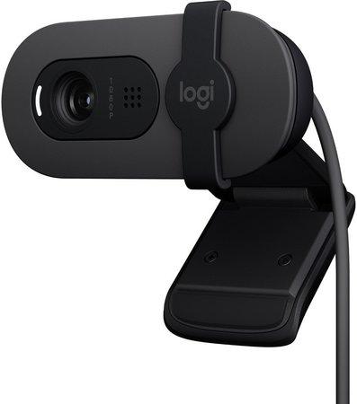 Logitech Brio 100 Full HD Webcamera, černá, 960-001585