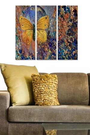 Wallity Decorative MDF Painting (3 Pieces) MDF132235475 Multicolor