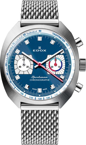 EDOX Sportsman Chronographe Automatic Limited Edition 08202-3BU-BUIN